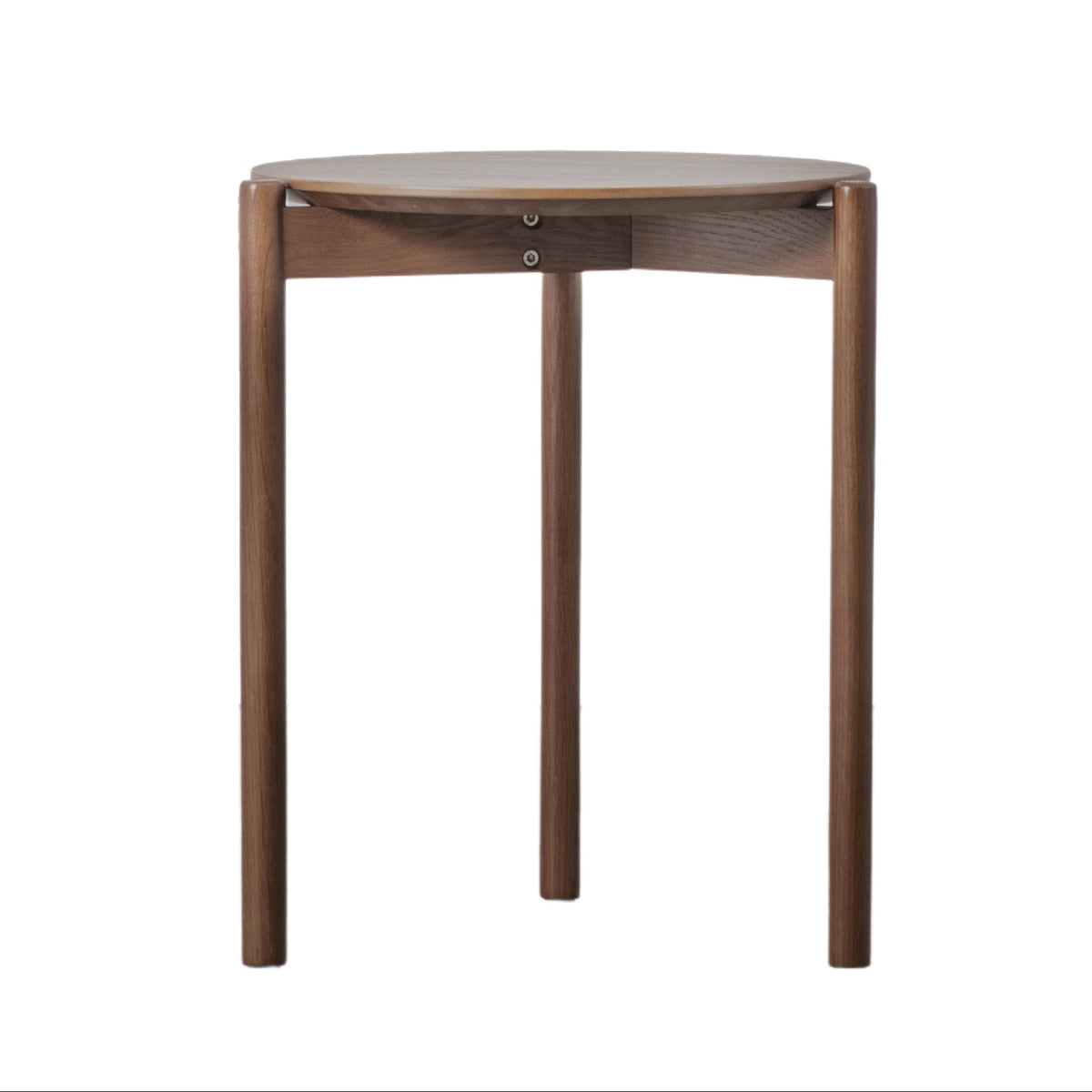 Gallery Direct Burley Side Table Walnut 400x400x500mm