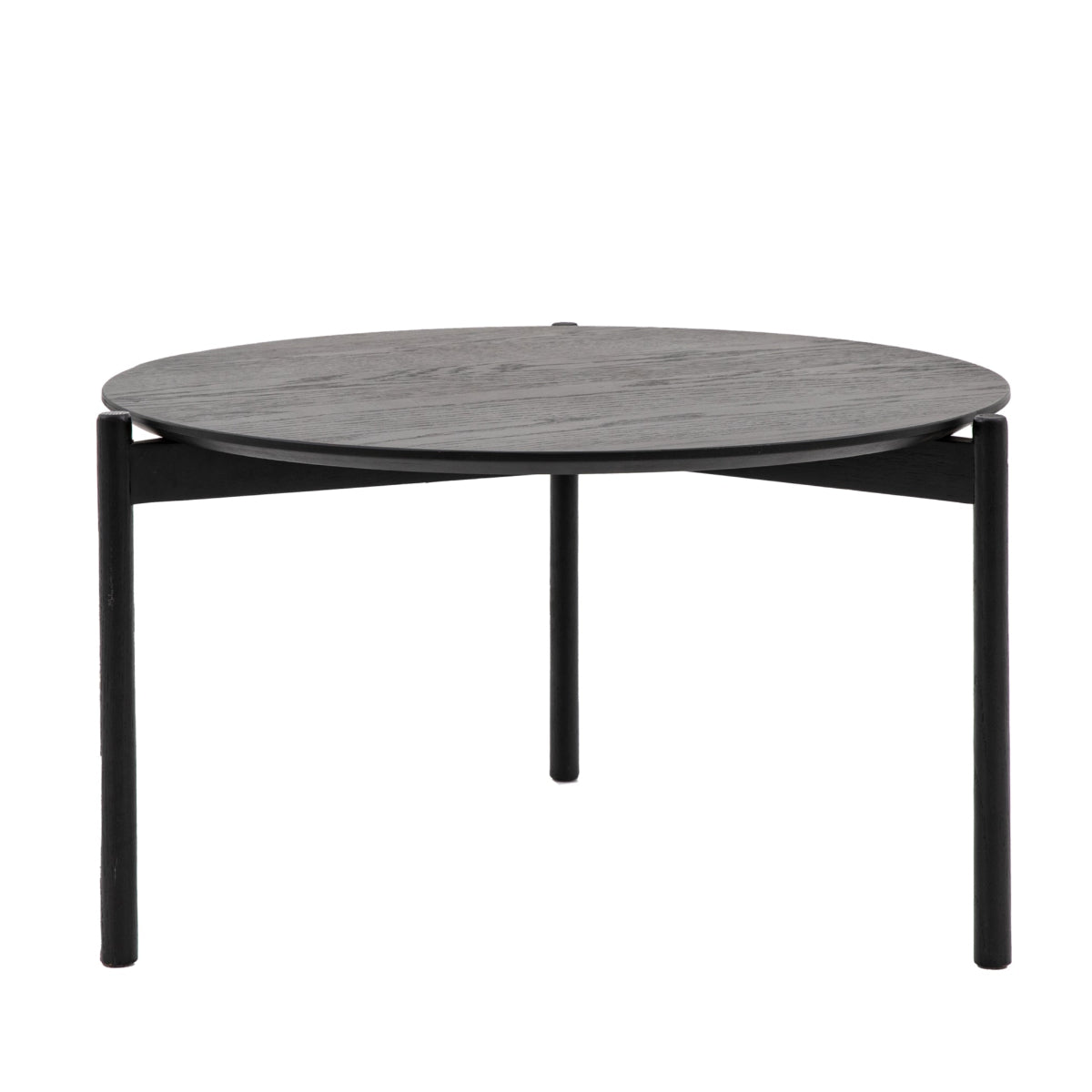 Gallery Direct Burley Coffee Table Black 700x700x400mm