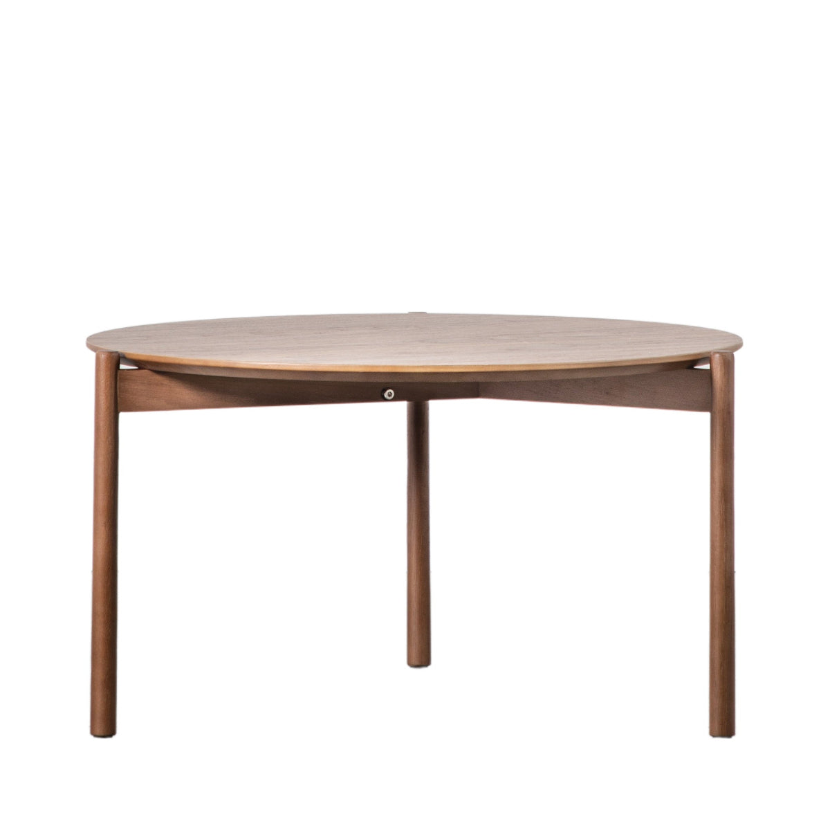 Gallery Direct Burley Coffee Table Walnut 700x700x400mm