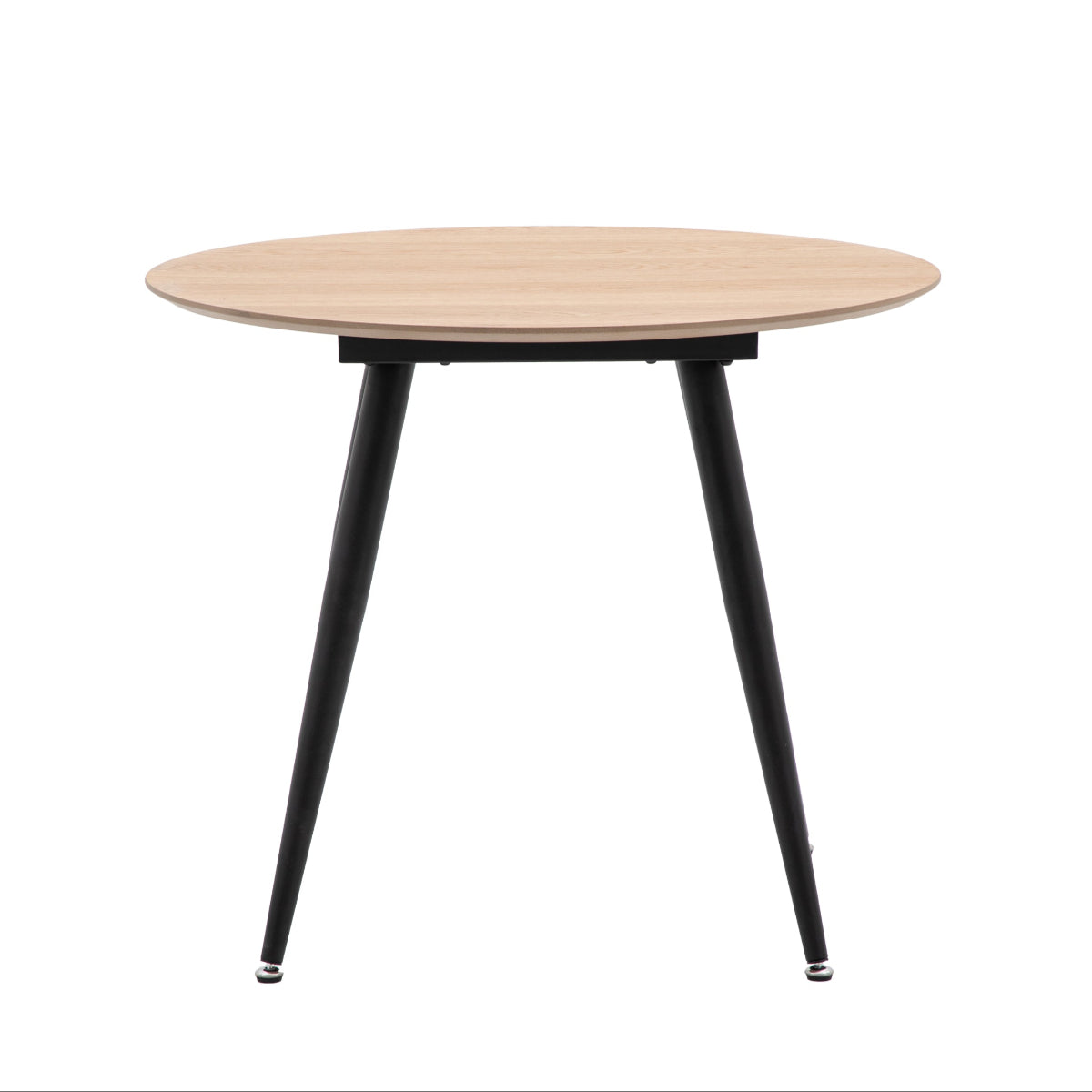 Gallery Direct Astley Round Dining Table Oak 900x900x750mm