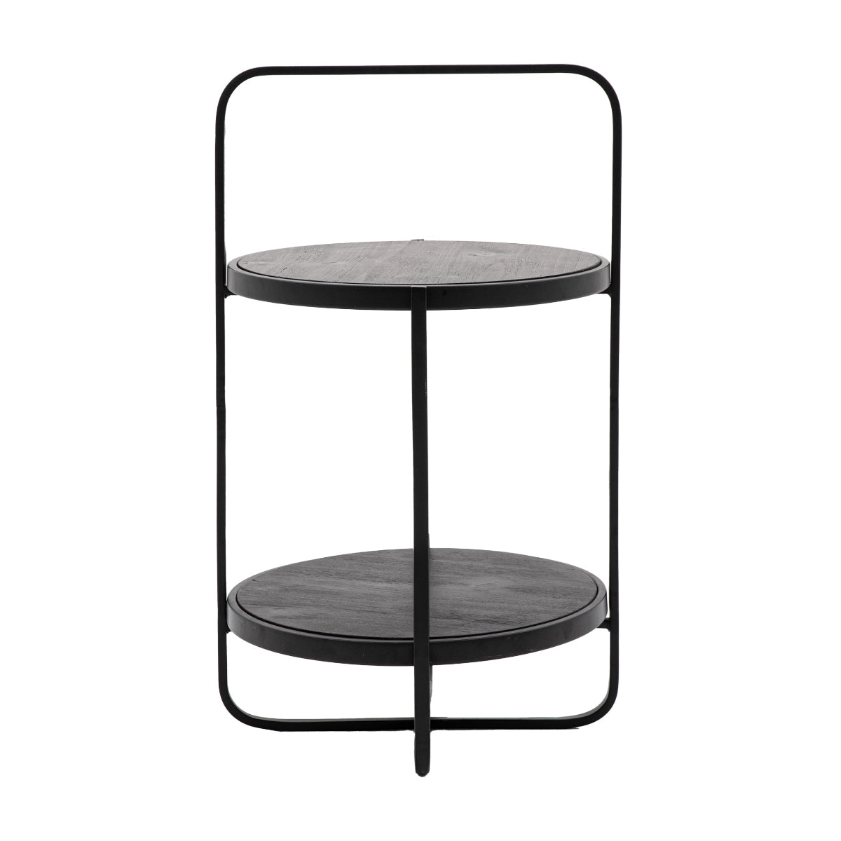 Gallery Direct Dunley Side Table Black 425x425x720mm