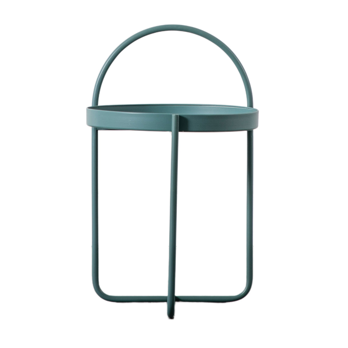 Gallery Direct Melbury Side Table Teal 400x400x660mm