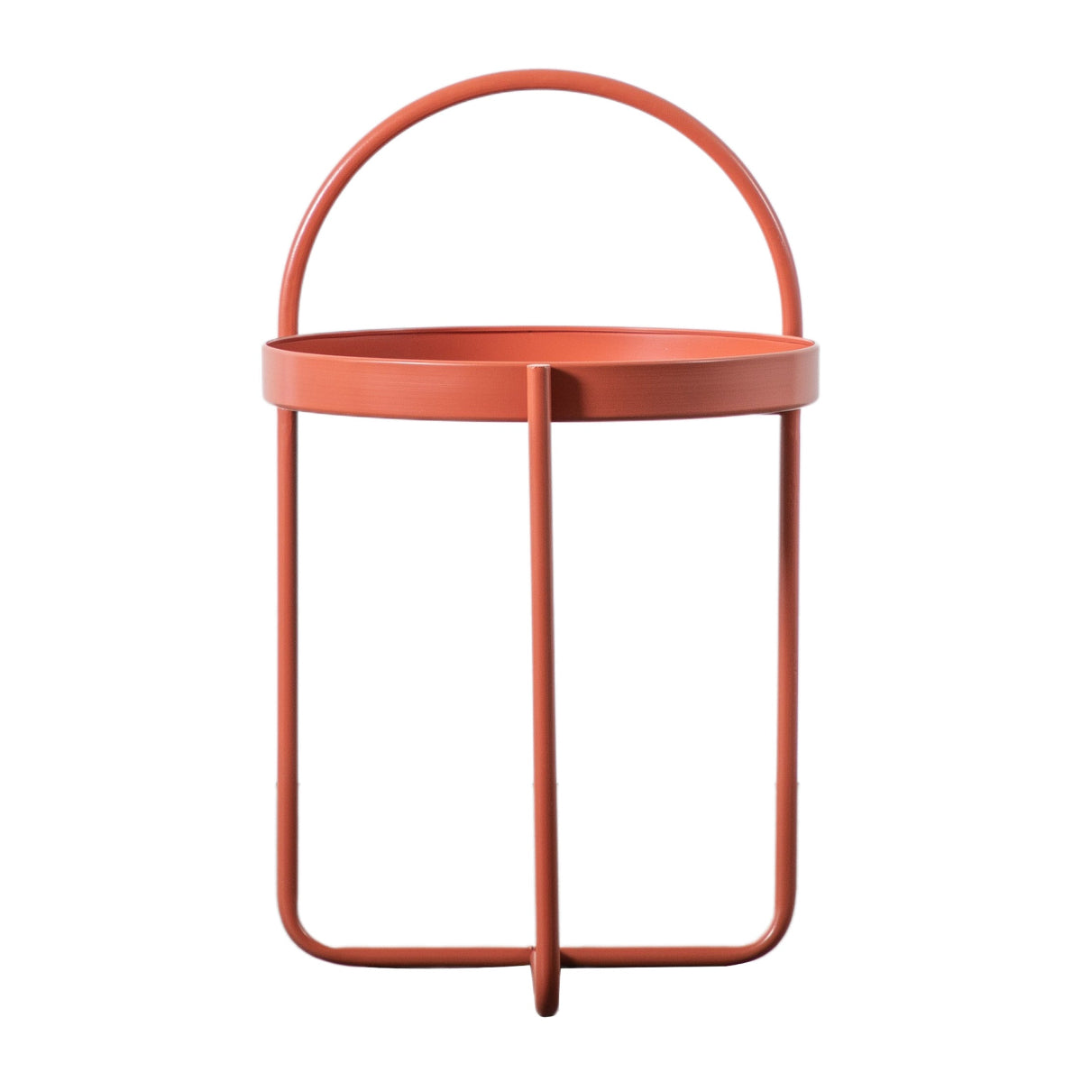 Gallery Direct Melbury Side Table Coral 400x400x660mm