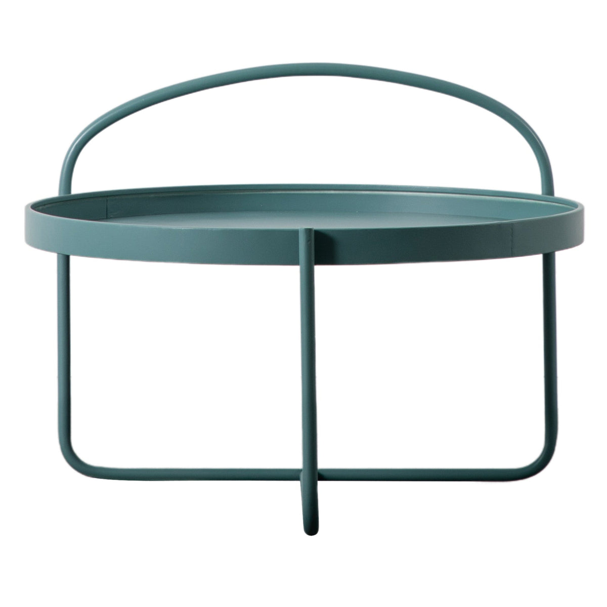 Gallery Direct Melbury Coffee Table Teal 650x650x500mm