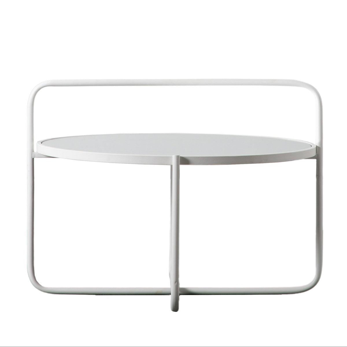 Gallery Direct Fawley Coffee Table White 650x650x500mm