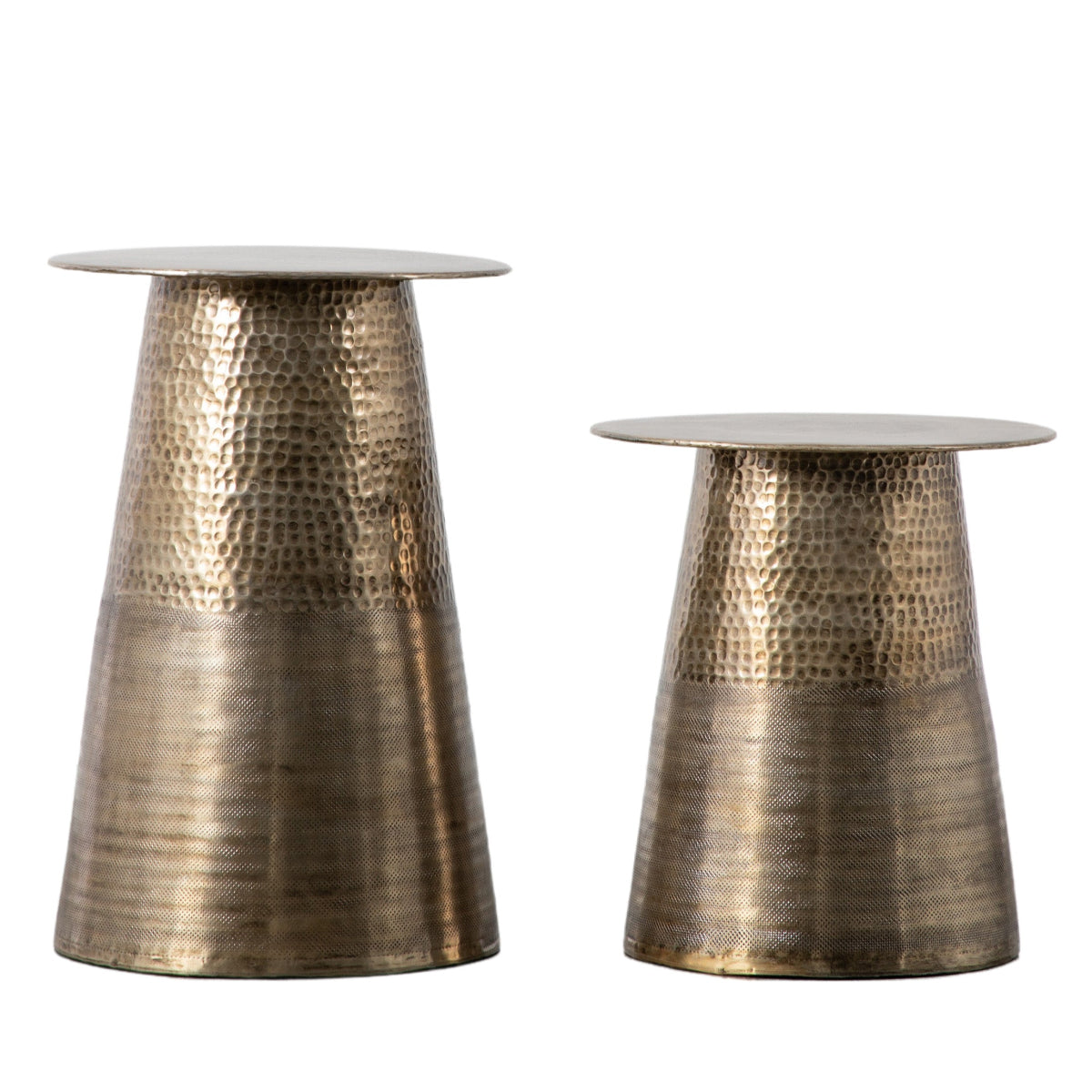 Gallery Direct Langley Side Table Set of 2 400x400x450/580mm