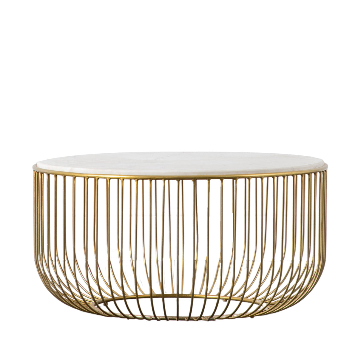 Gallery Direct Riley Coffee Table Gold