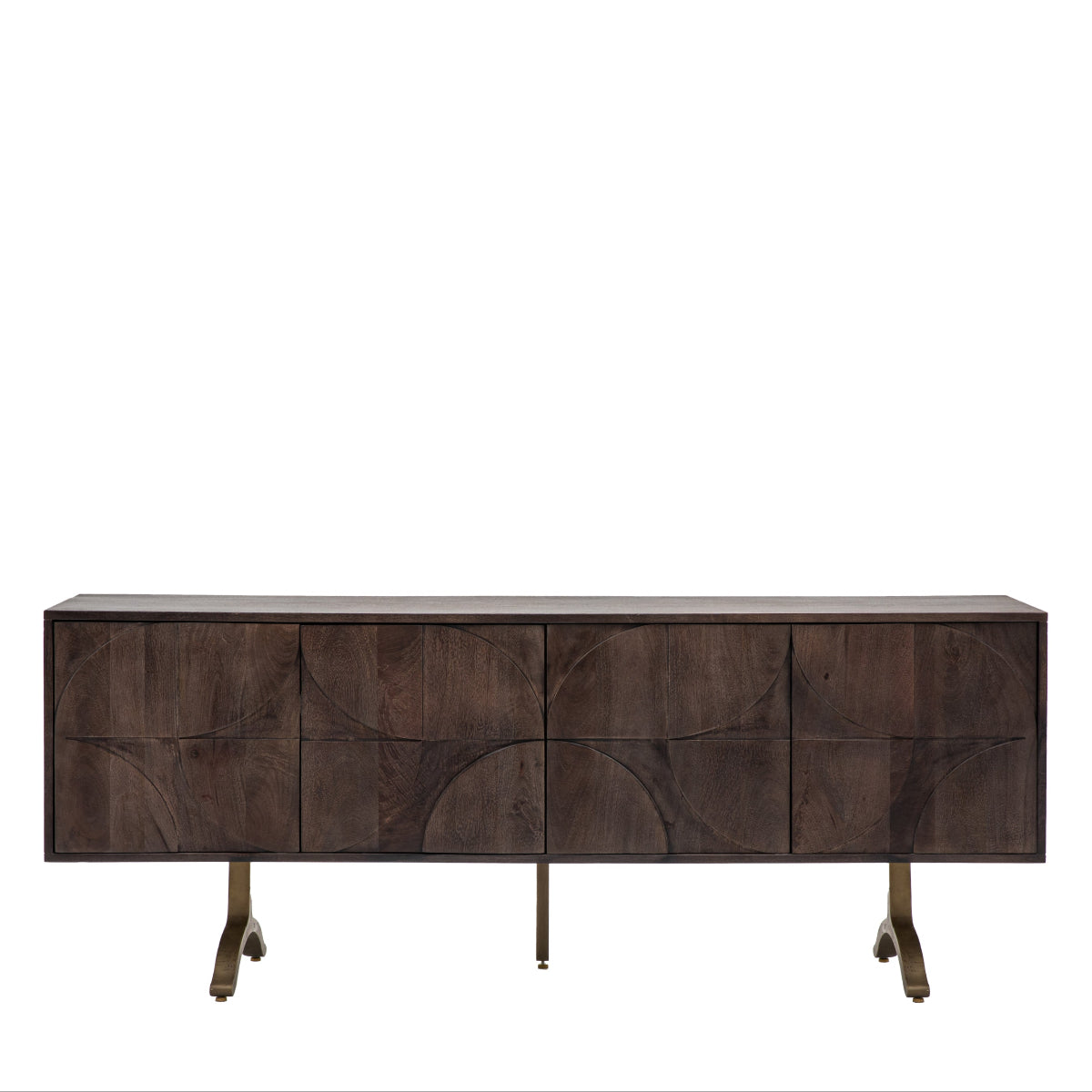 Gallery Direct Sharma 4 Door Sideboard 1800x400x700mm