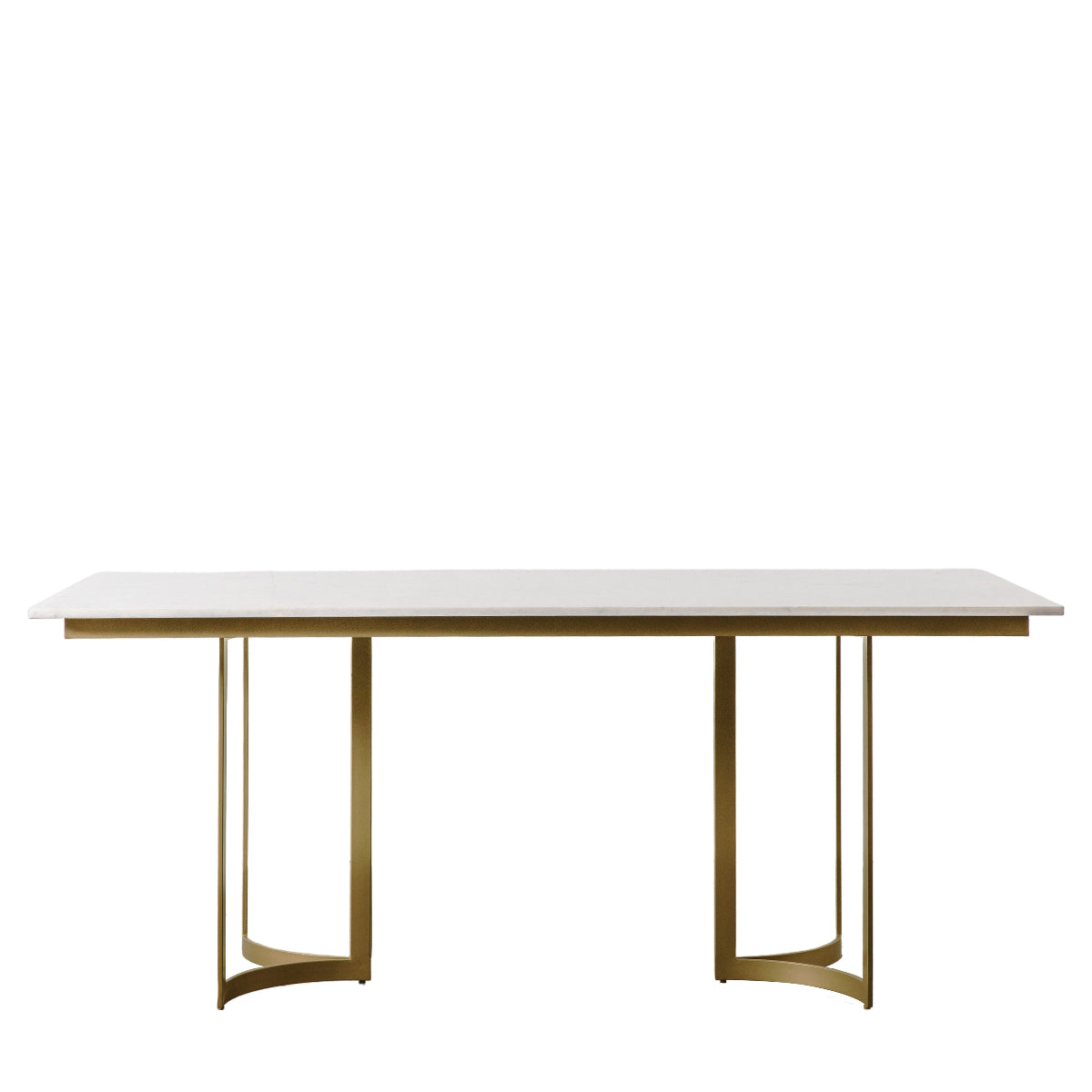 Gallery Direct Everton Dining Table Gold 1800x900x760mm