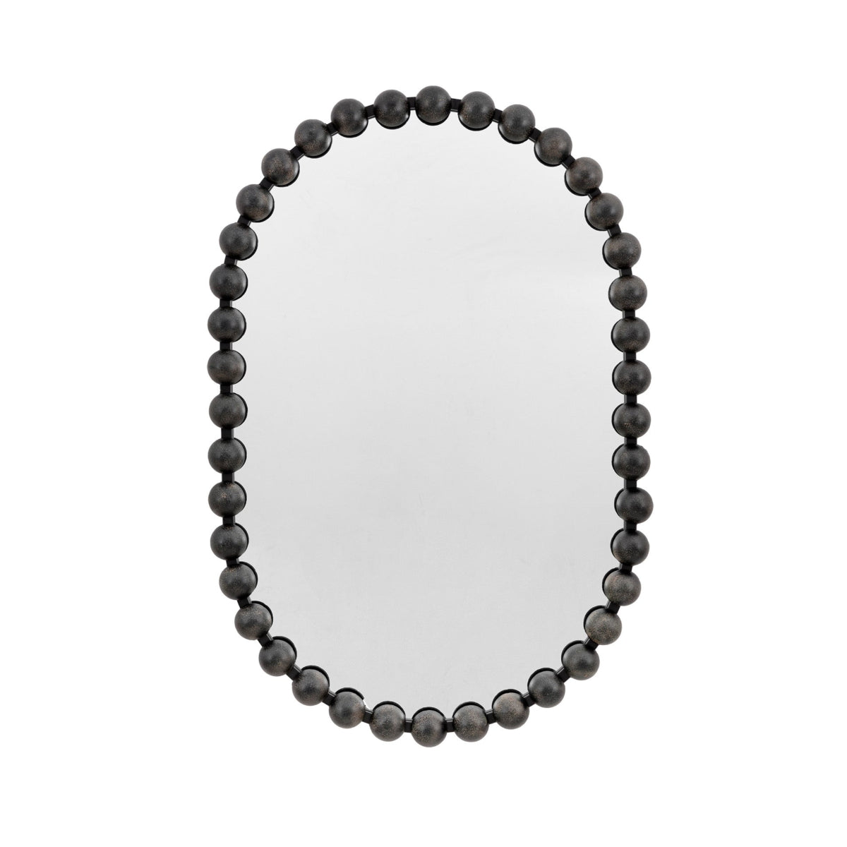 Gallery Direct Ceretti Mirror Black 600 x 50 x 900mm