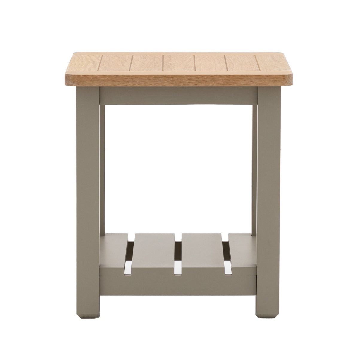 Gallery Direct Eton Side Table Prairie 500x500x550mm