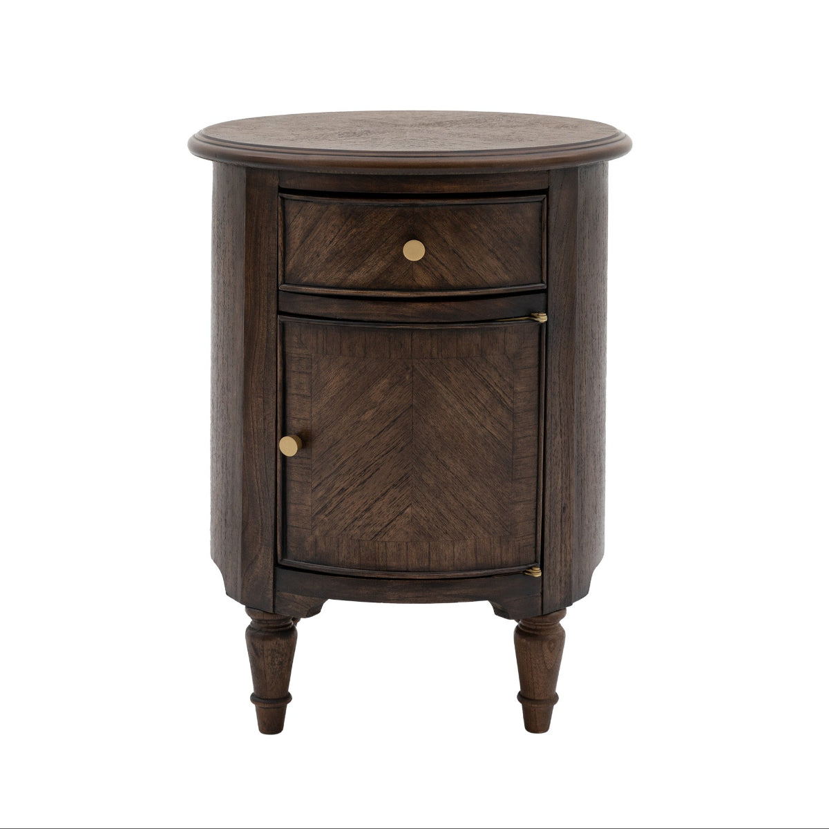 Gallery Direct Madison Drum Side Table 450x450x580mm