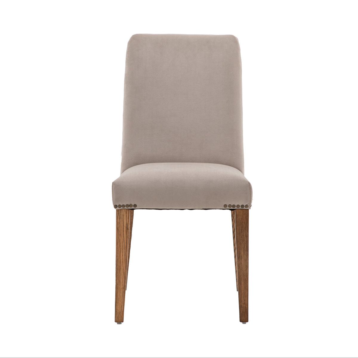 Gallery Direct Highgrove Chair Dove Velvet (2pk)