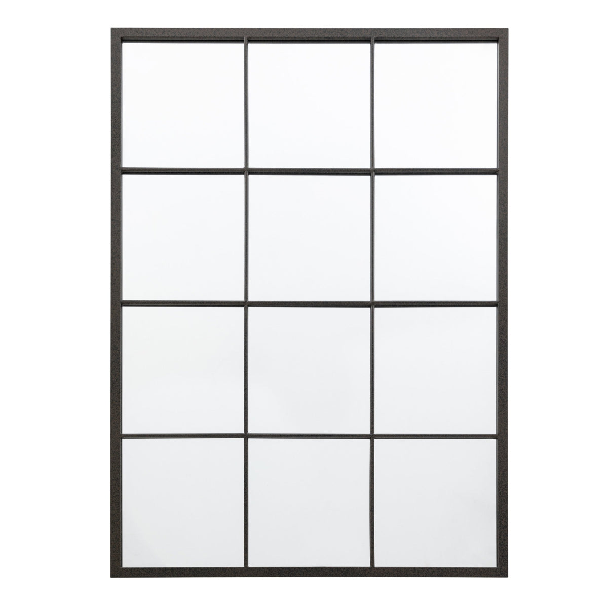 Gallery Direct Chafford Mirror Black 1100x25x800mm
