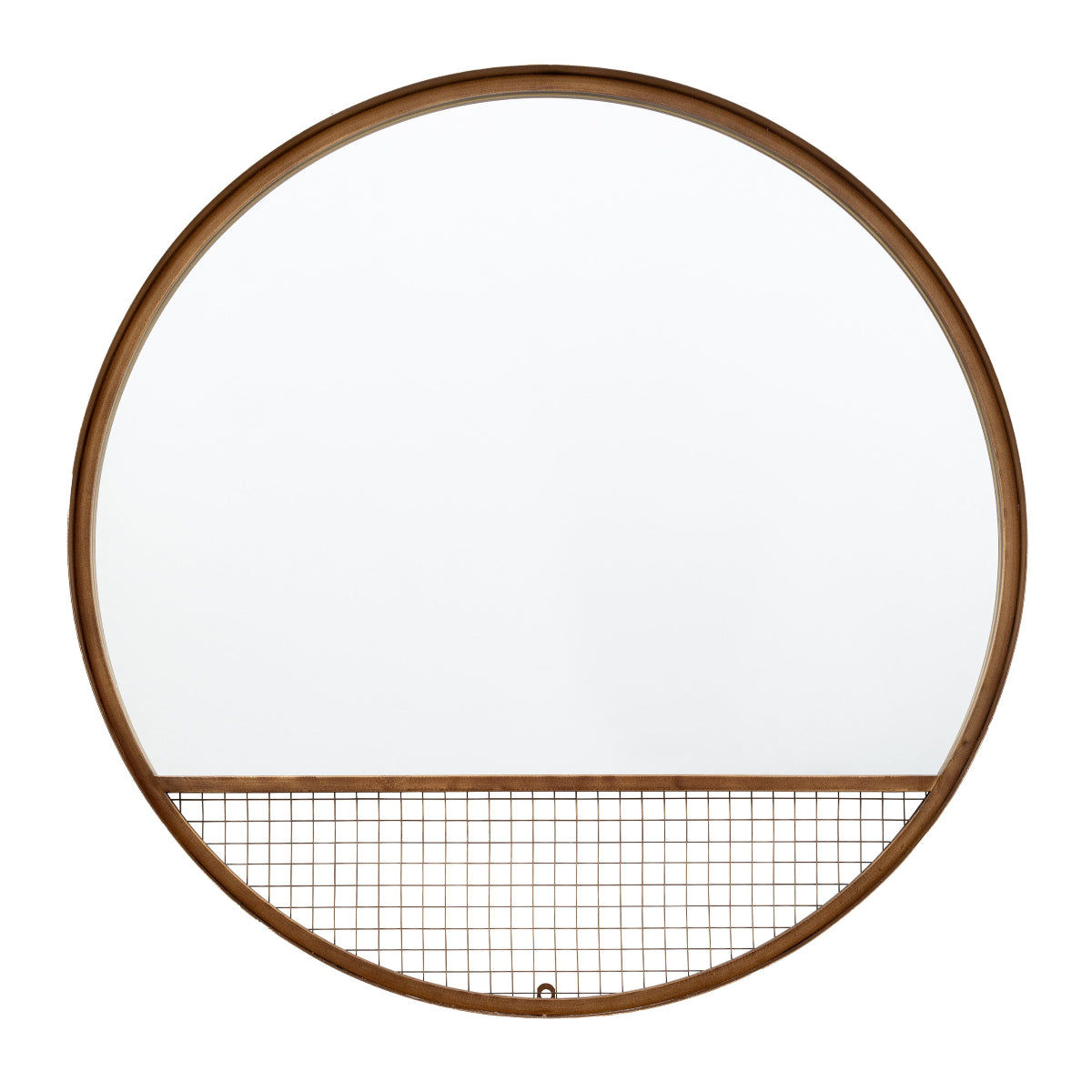 Gallery Direct Northaw Mirror Bronze 840x50x840mm