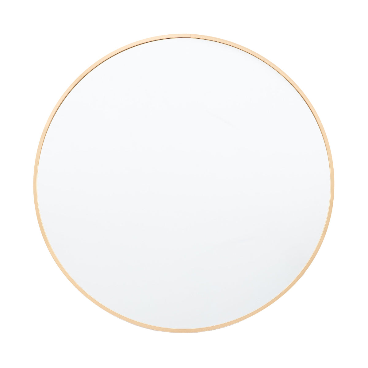 Gallery Direct Yardley Mirror Round Gold 600x40x600mm