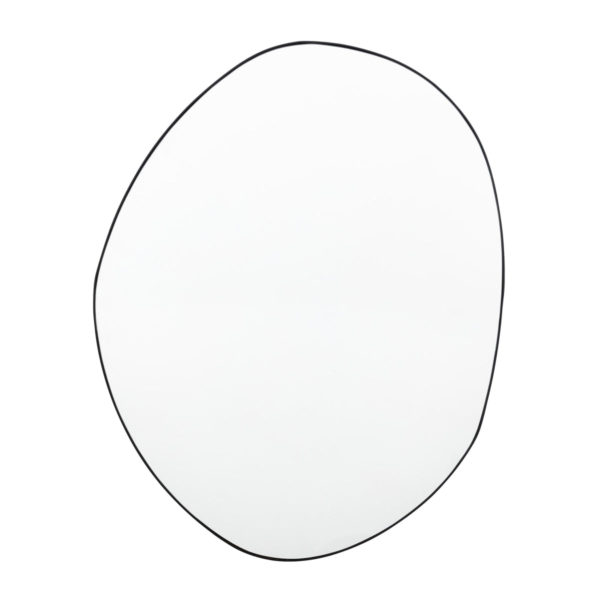 Gallery Direct Caesars Mirror Black 700x20x900mm