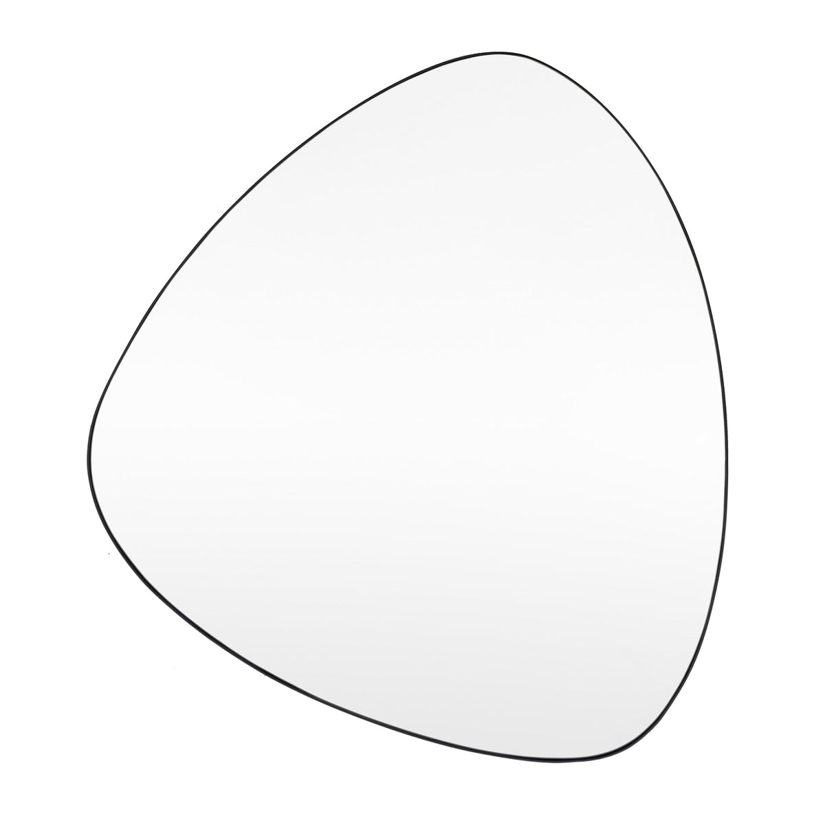 Gallery Direct Caesars Mirror Black 600x20x700mm