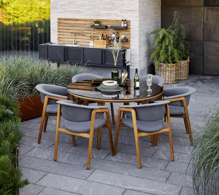 Cane-line Aspect Dining Table Base, Dia. 144cm