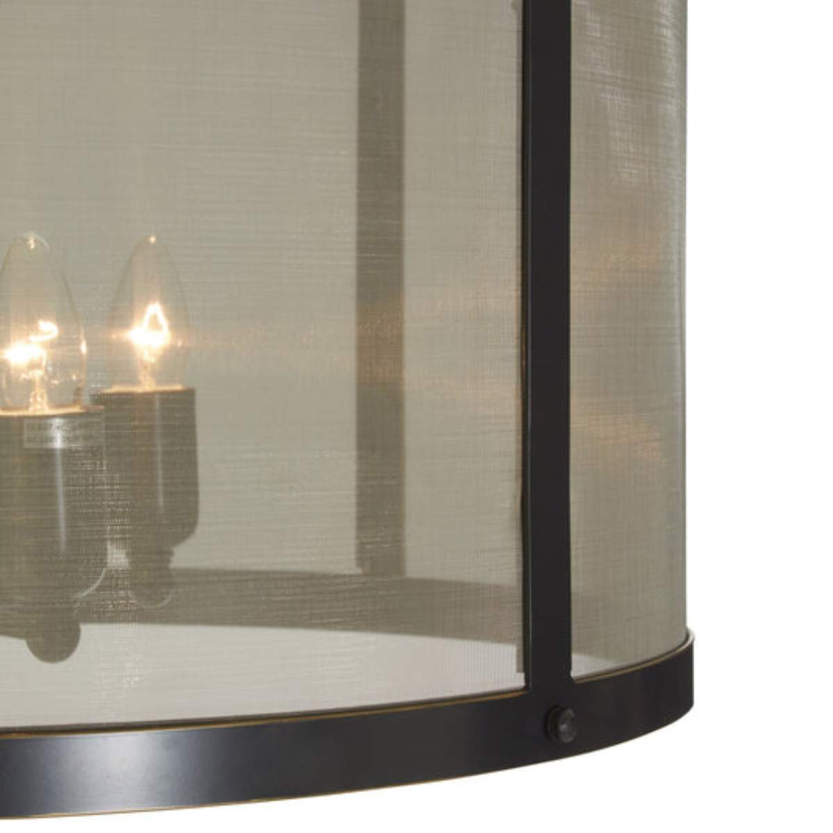 Beaumonde Home Hampstead Black Finish Floor Lamp With Hints Of Gold