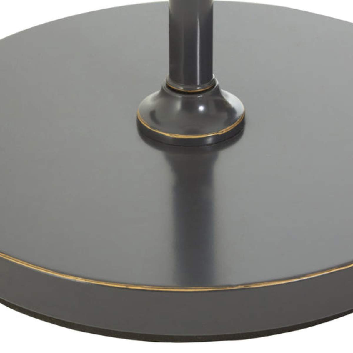 Beaumonde Home Hampstead Black Finish Floor Lamp With Hints Of Gold