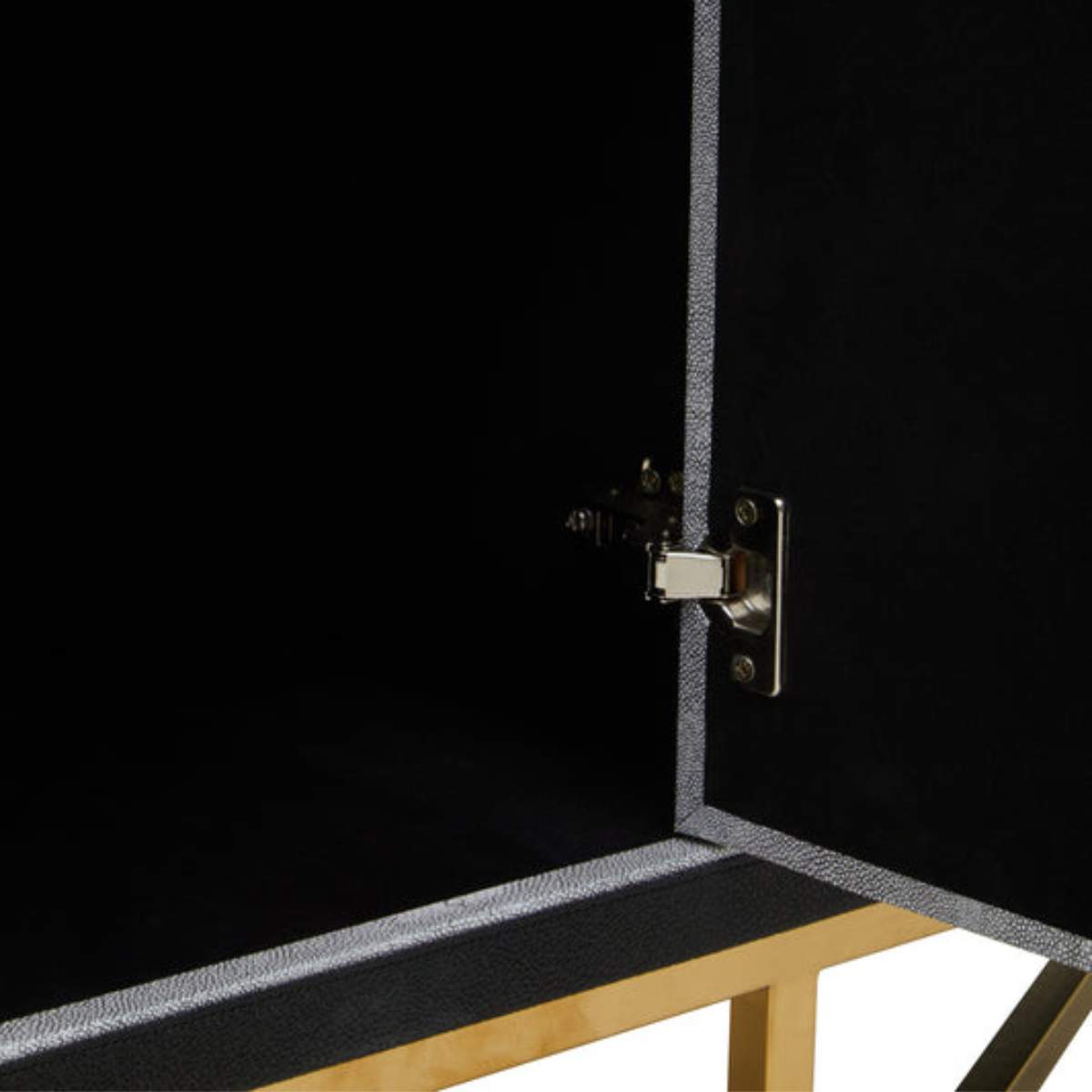 Beaumonde Home Cadiz Grey Shagreen Sideboard