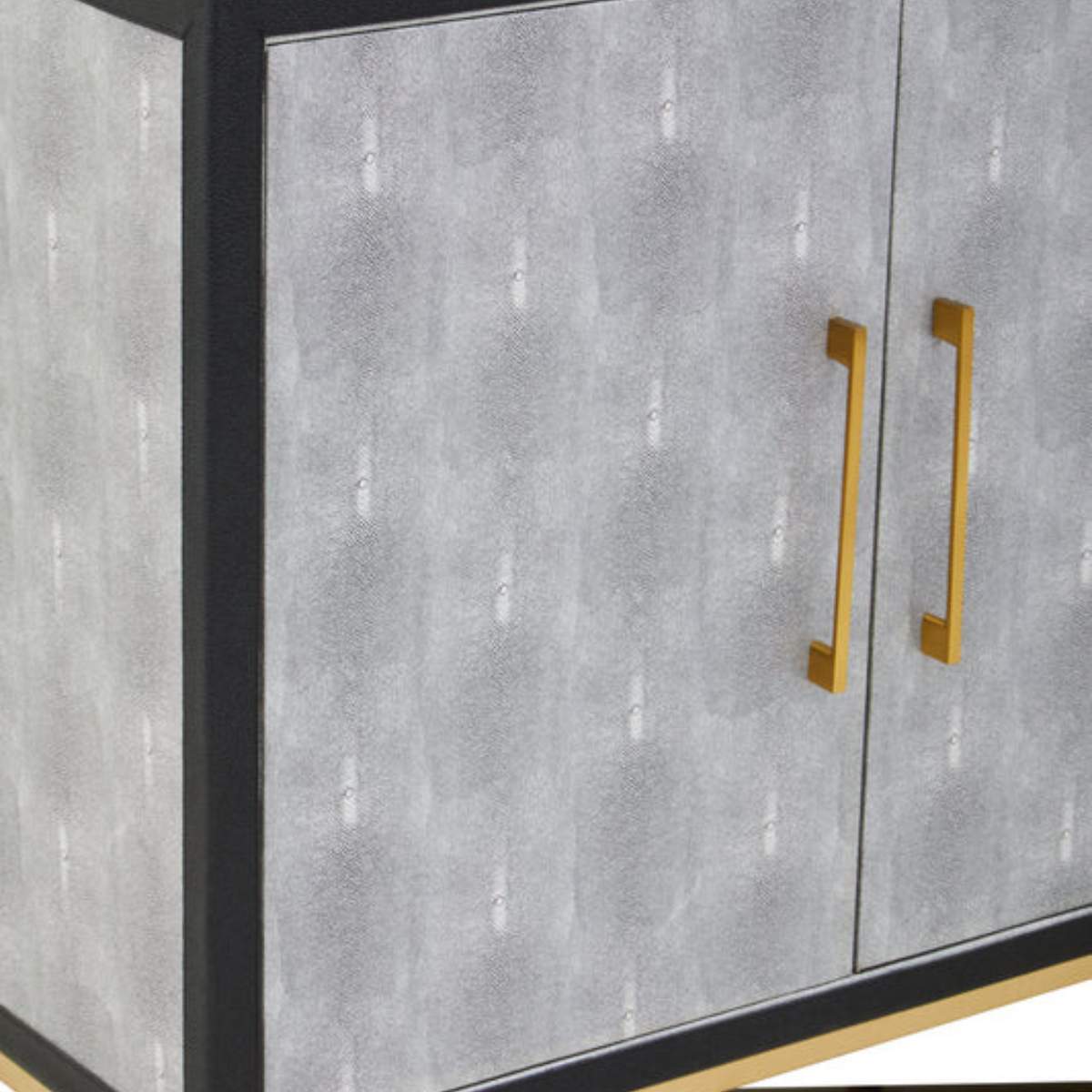 Beaumonde Home Cadiz Grey Shagreen Sideboard