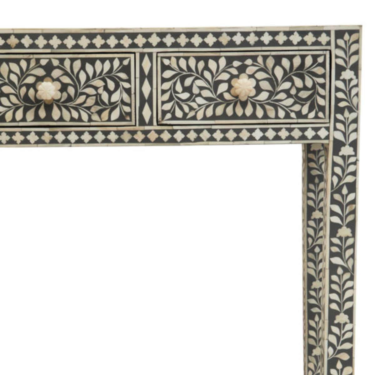 Beaumonde Home Fusion Three Drawer Desk