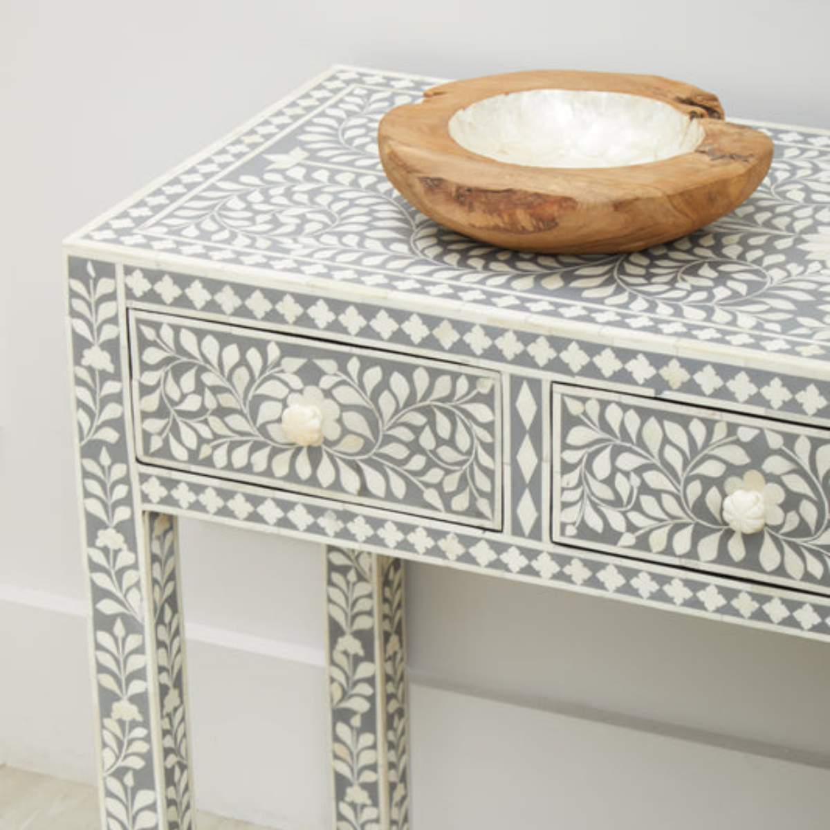Beaumonde Home Fusion Three Drawer Desk