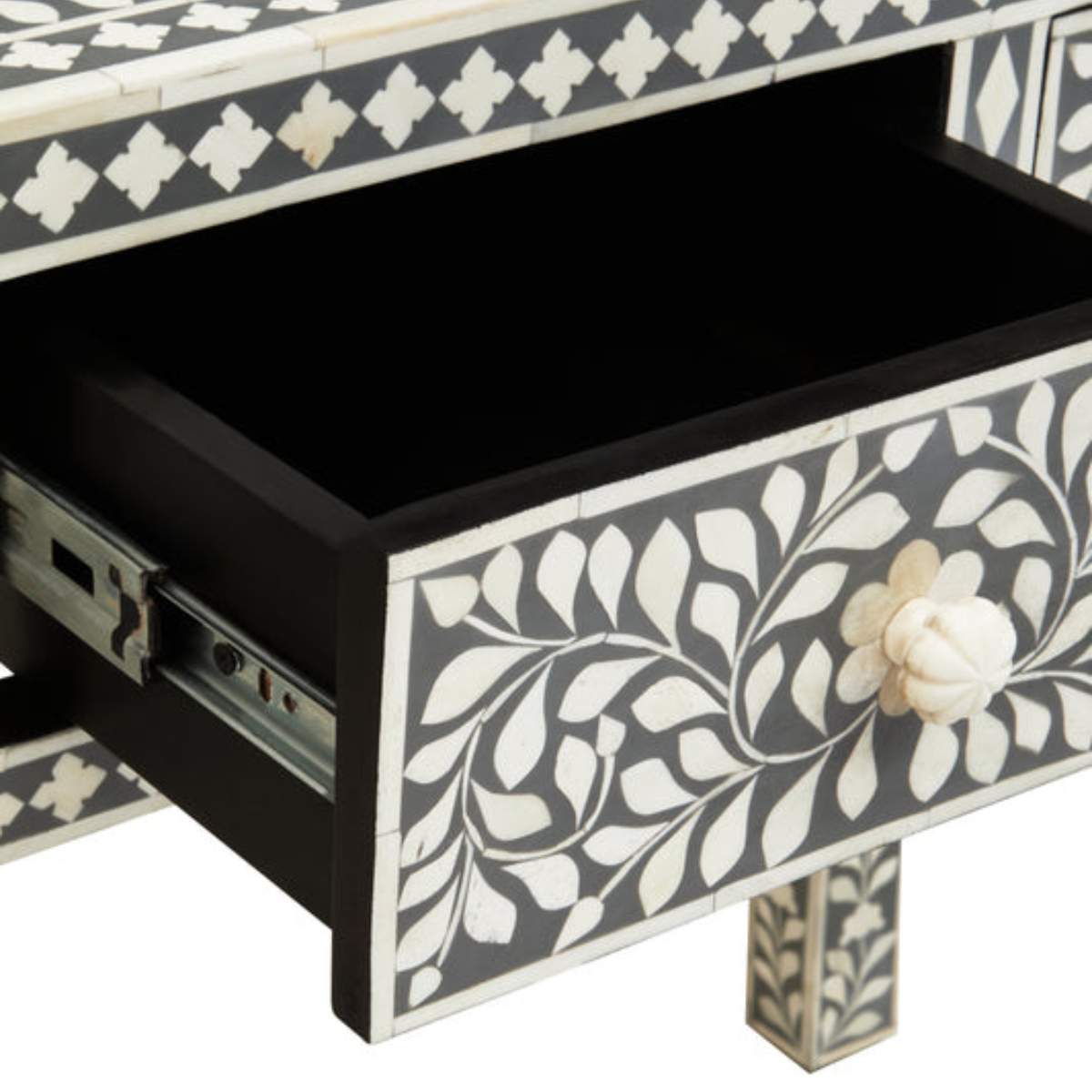 Beaumonde Home Fusion Three Drawer Desk