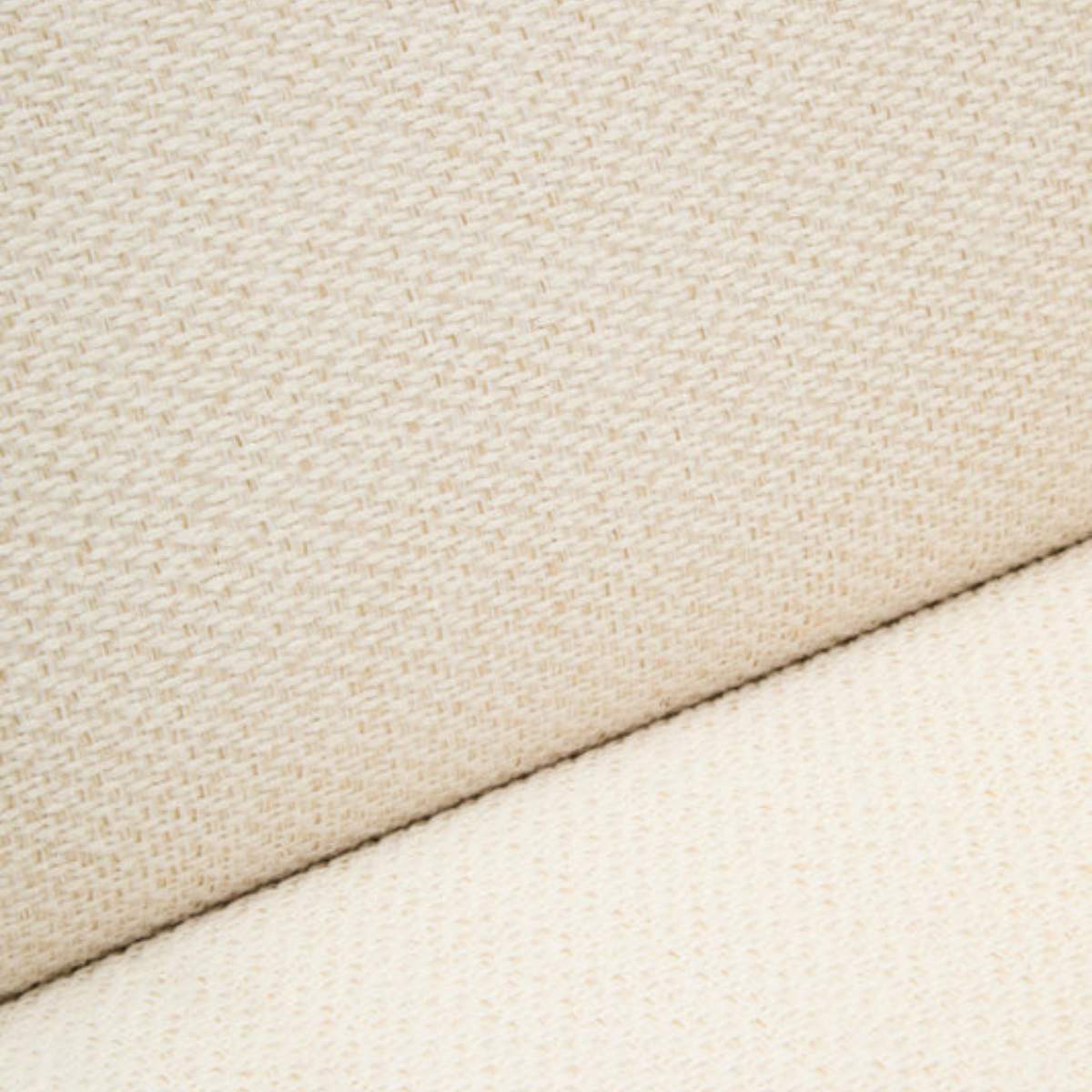 Beaumonde Home Ozzano Cream Linen Fabric 3 Seater Sofa