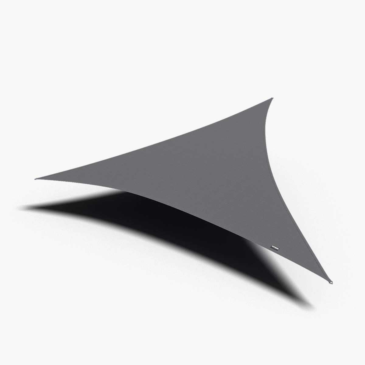 Pacific Lifestyle 5m Triangle Shade Sail Grey
