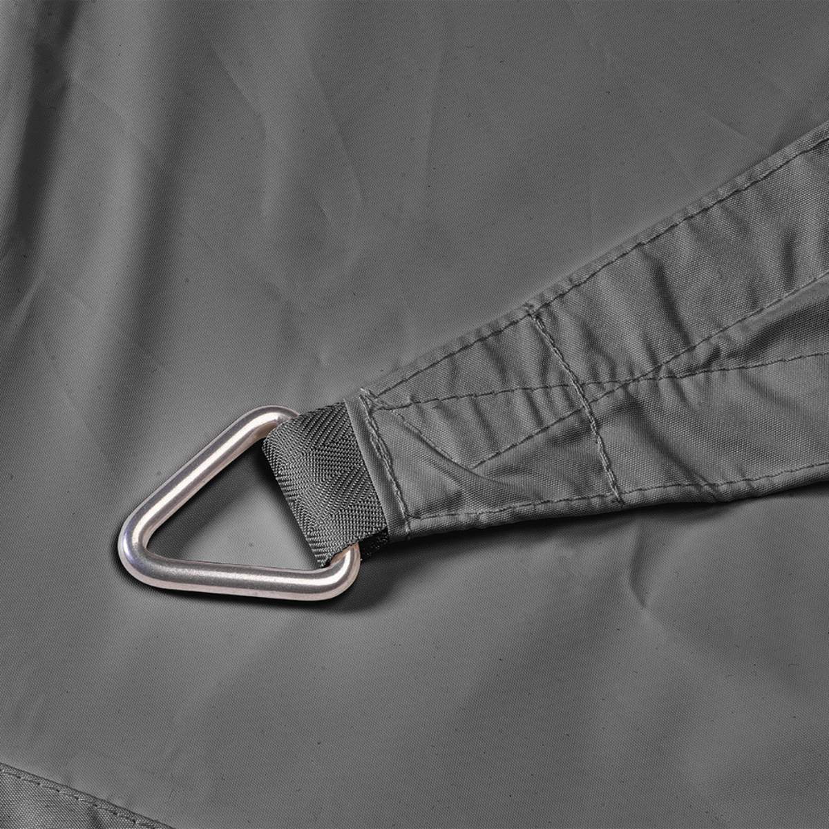 Pacific Lifestyle 5m Triangle Shade Sail Grey