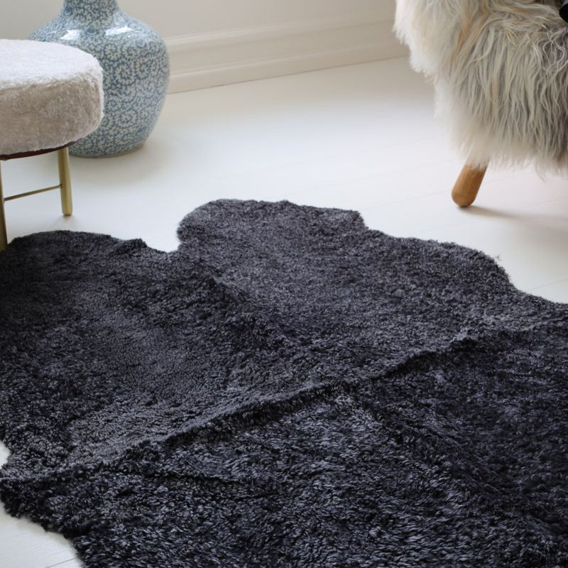 Natures Collection New Zealand Sheepskin | Short Curly Wool | Rug 180x110 cm