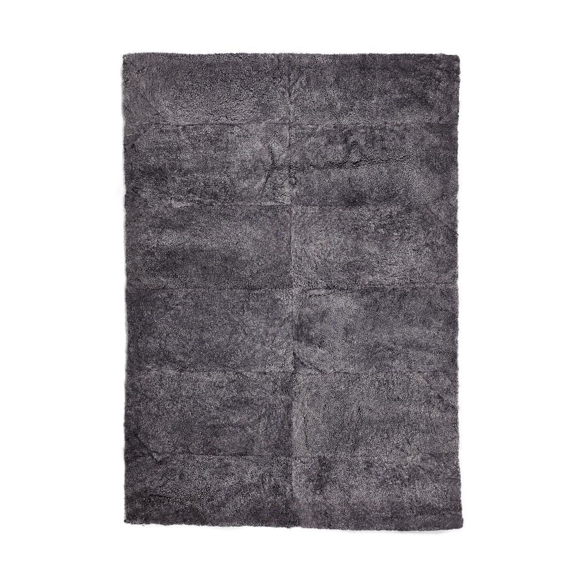 Natures Collection Short Wool Curly Sheepskin Design Rug