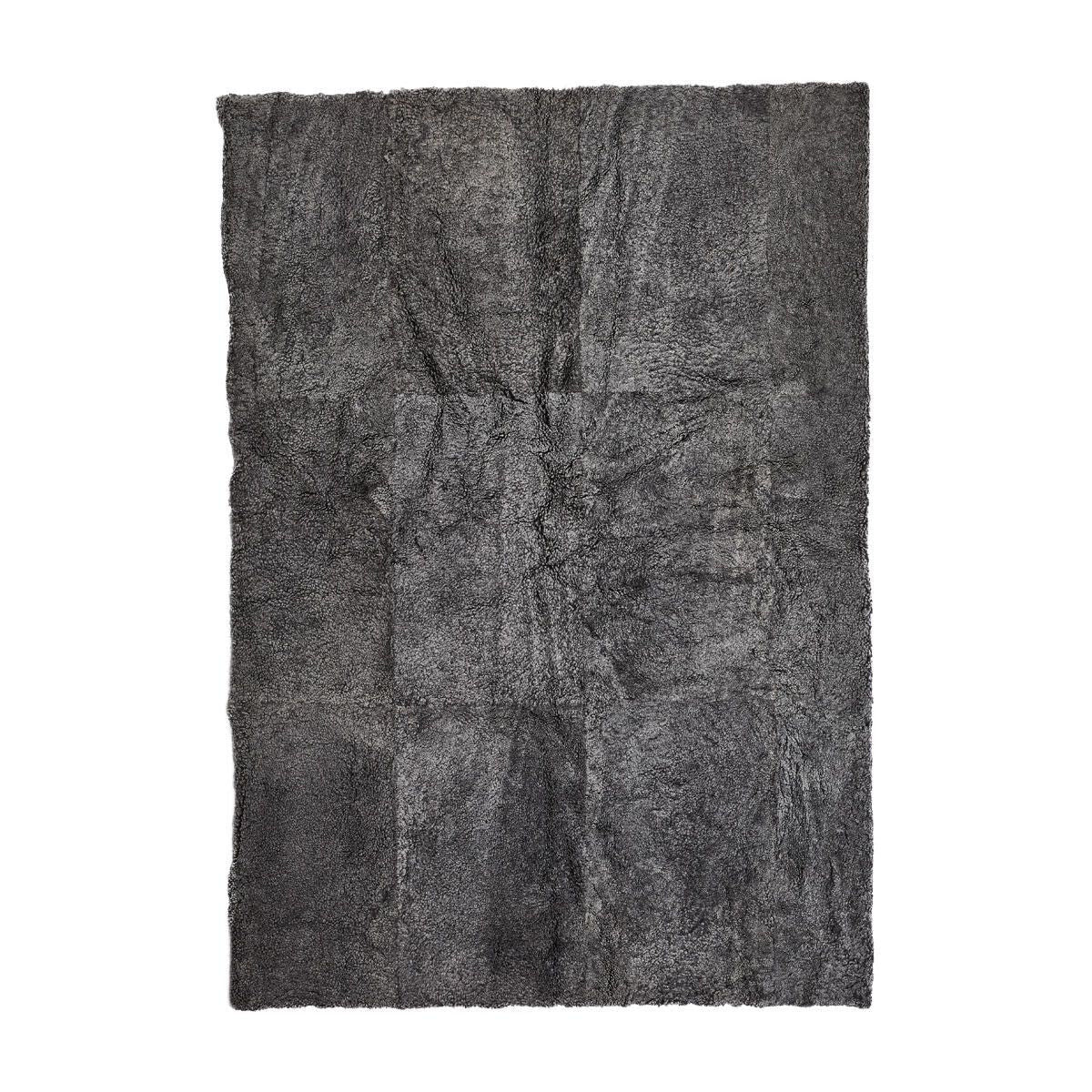 Natures Collection Short Wool Curly Sheepskin Design Rug