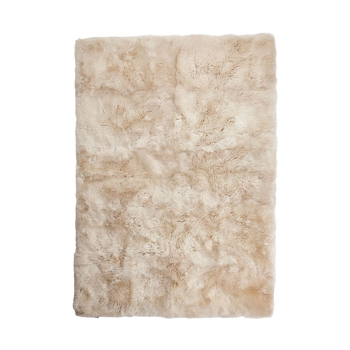 Natures Collection Long Wool Sheepskin Design Rug