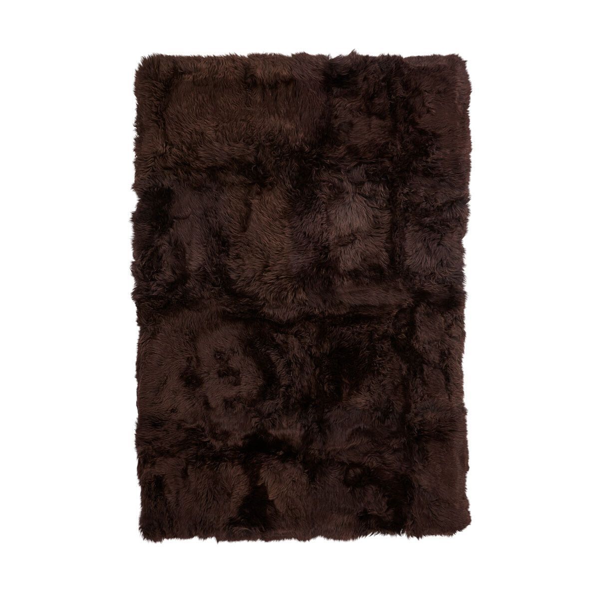 Natures Collection Long Wool Sheepskin Design Rug