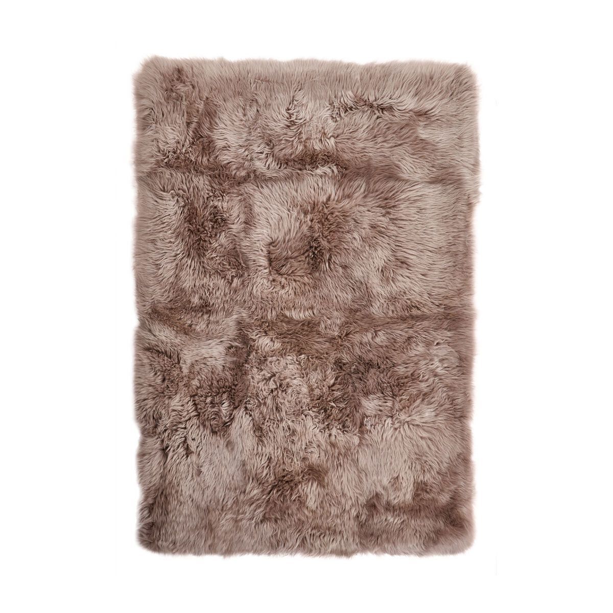 Natures Collection Long Wool Sheepskin Design Rug