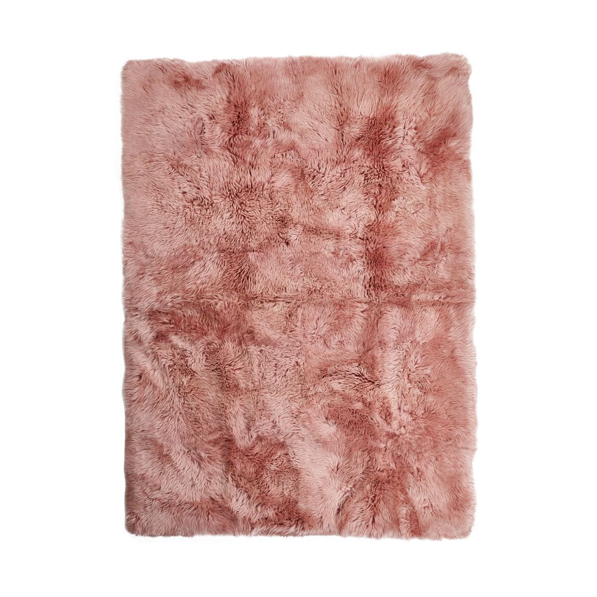 Natures Collection Long Wool Sheepskin Design Rug