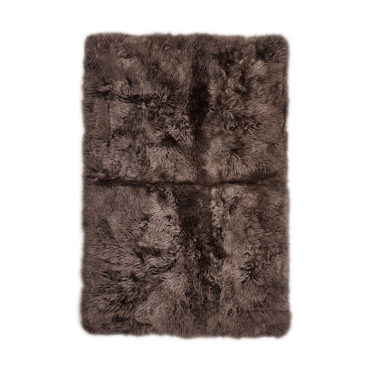 Natures Collection Long Wool Sheepskin Design Rug