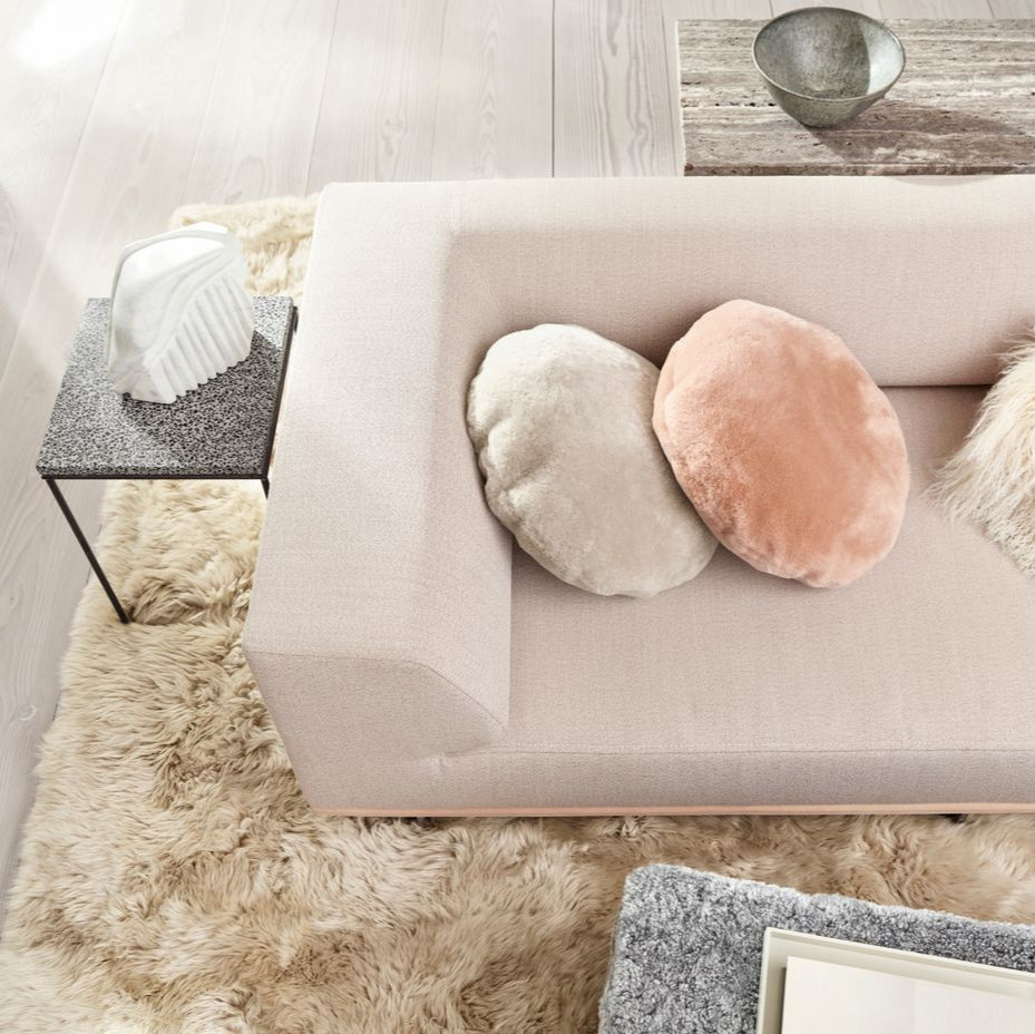 Natures Collection Long Wool Sheepskin Design Rug