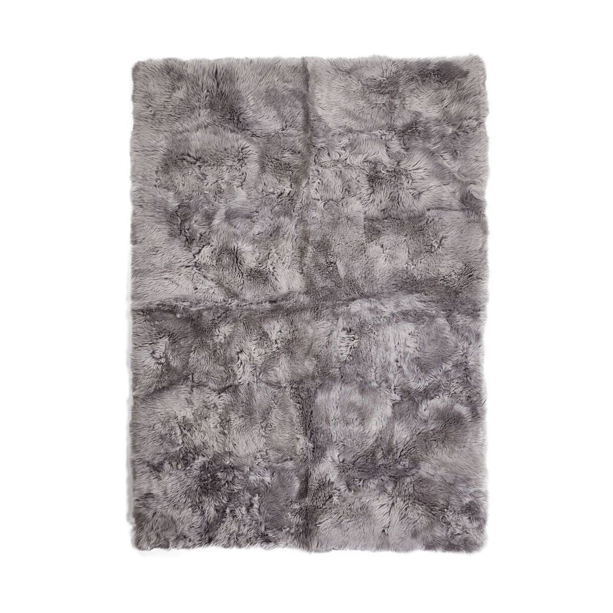 Natures Collection Long Wool Sheepskin Design Rug