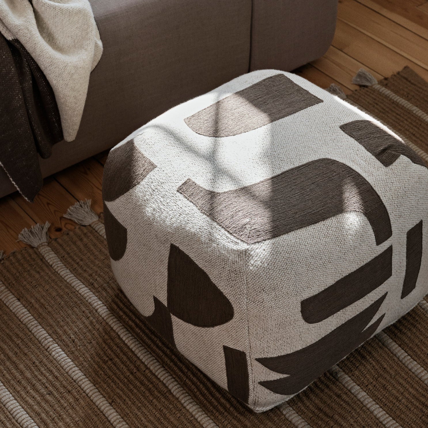 Broste Copenhagen Mundo Pouf