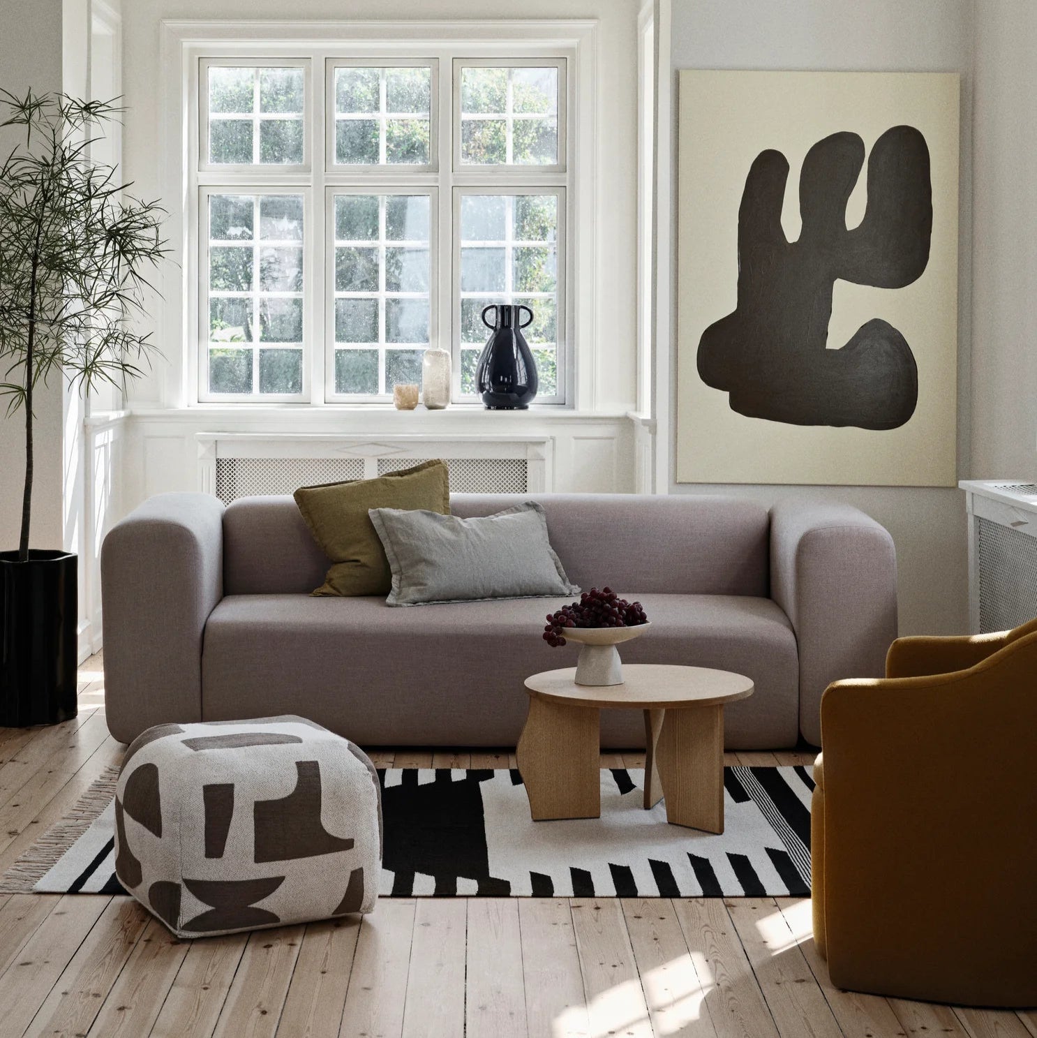 Broste Copenhagen Mundo Pouf