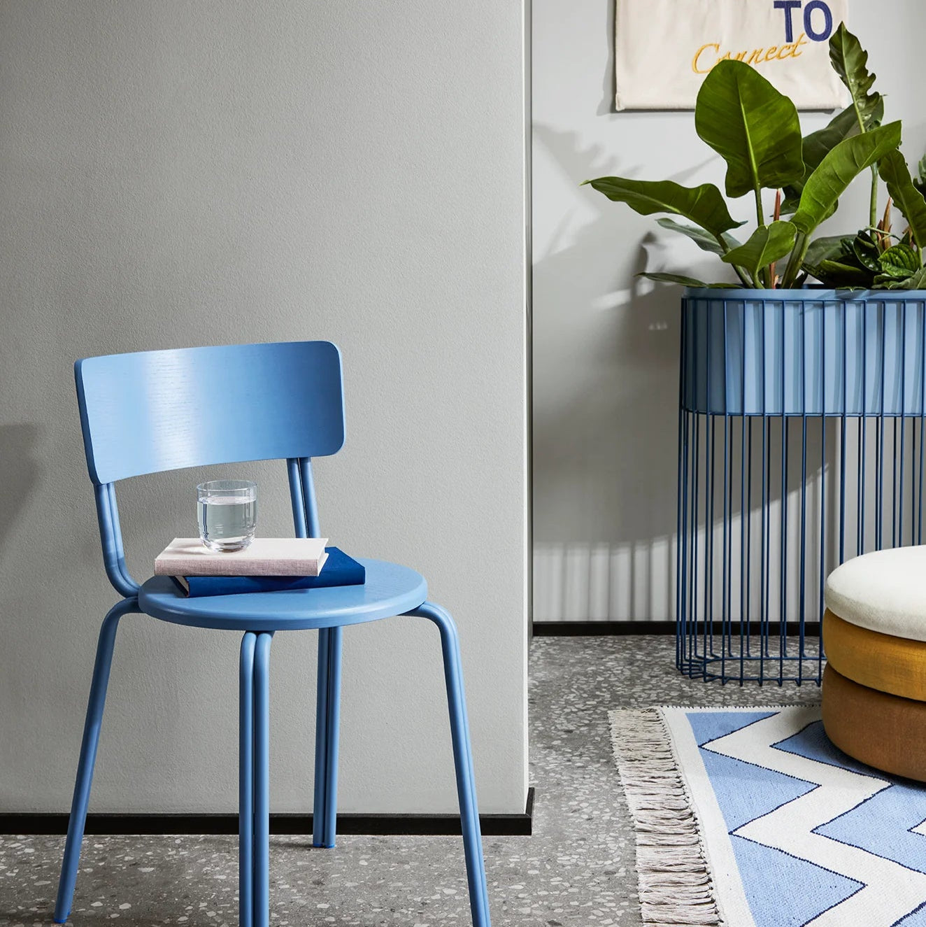 Broste Copenhagen Fenja Flowerpot with stand