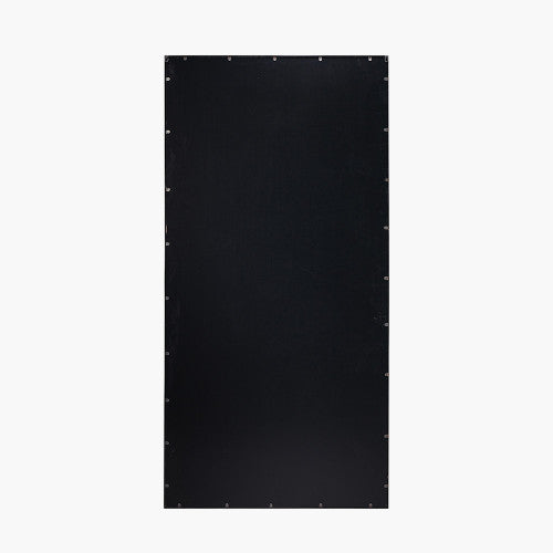 Beau&Co Antique Bronze Metal Rectangular Floor Mirror