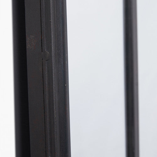 Beau&Co Antique Bronze Metal Rectangular Floor Mirror