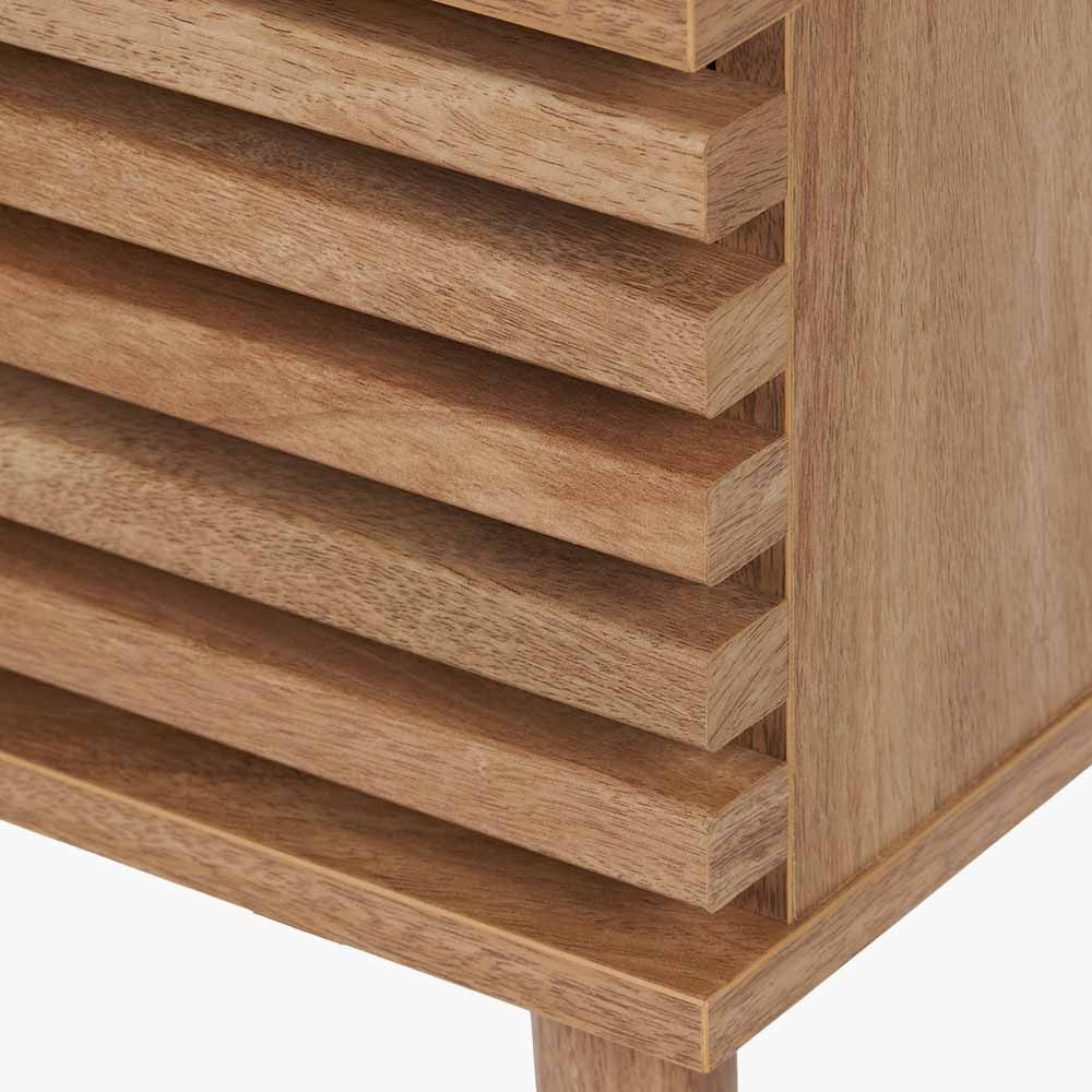 Pacific Lifestyle Larvik Natural Eucalyptus Wood 1 Drawer Unit
