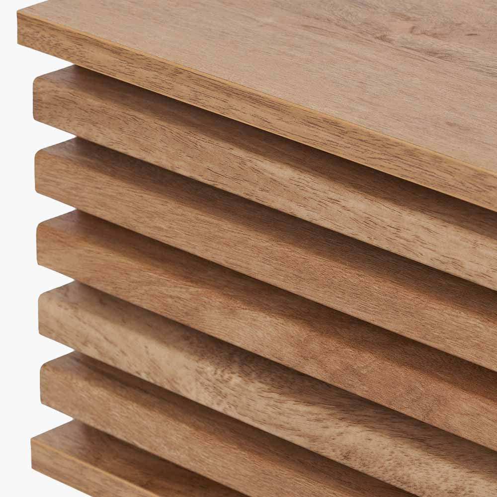 Pacific Lifestyle Larvik Natural Eucalyptus Wood 1 Drawer Unit